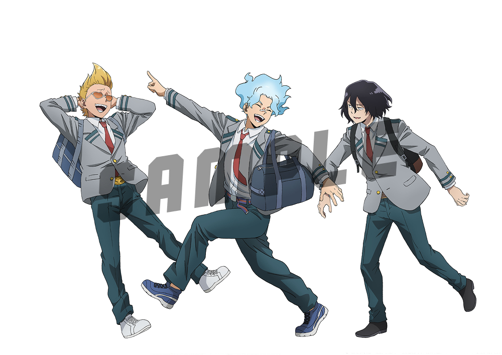 【描き下ろしビジュアル】相澤消太、白雲 朧、山田ひざし