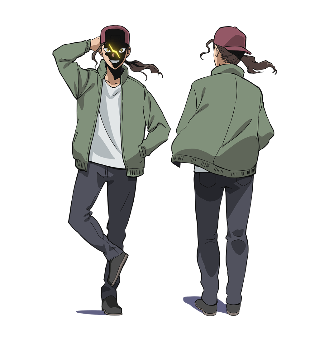 傷顔の男